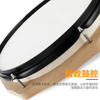 12-inch Silent Drum Practice Pad Set with Stand