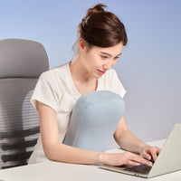 Portable Memory Foam Travel Pillow with Washable Cover for Office, Car, and Napping