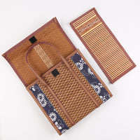 Classic Square Bamboo Woven Basket for Gifts, Food Packaging, and Storage