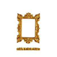Miniature European Style Photo Frame for DIY Crafts and Dollhouse Decor