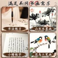 8K Calligraphy and Painting Xuan Paper Practice Set for Beginners - Chinese Painting and Art Practice Paper