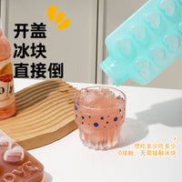 Silicone Ice Cube Tray with Lid for Freezer, Food-Grade Ice Cube Mold and Storage Bottle