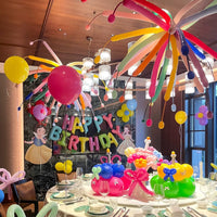 Dopamine Fireworks Balloon Set for Birthday Party Decoration