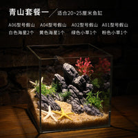 Aquarium Artificial Dragon Stone Mountain Ornament for Fish Tank Landscaping