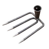 Heavy-Duty Steel Garden Rake for Soil Loosening and Cultivation