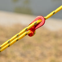 4mm Reflective Guy Ropes for Tents and Tarps - 4-Pack with Storage Bag