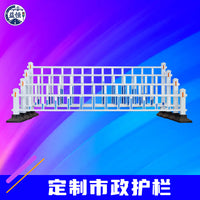 Municipal Zinc Steel Anti-Corrosion Road Guardrail for Urban Ecological Protection