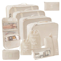 Portable Large Capacity Travel Storage Bag Set with Hanging Toiletry Bag