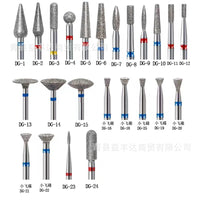 12-Piece Diamond Nail Drill Bit Set for Manicure, Pedicure, and Dead Skin Removal