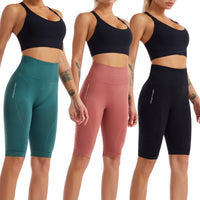 Women's High-Waist Peach Hip Yoga Leggings - Stretchy, Breathable, Quick-Dry, Butt-Lifting & Slimming