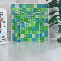Long Peg Perler Bead Pegboard for 2.6mm Mini Beads, Drawing Line Design, Heat-Resistant