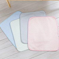 Reversible Cooling Pet Mat for Dogs and Cats, Foldable Summer Sofa Bed Pad