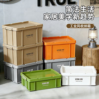 Industrial Style Thickened Storage Box for Camping, Car, Dorm, and Home Use
