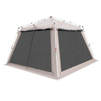 Automatic Pop-Up Canopy Tent with Mosquito Netting for Camping Beach Patio