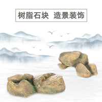 Artificial Pebble River Stones for Aquarium Landscaping and Garden Decor