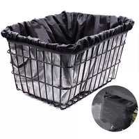 Waterproof Oxford Cloth Bicycle Basket Rain Cover with Inner Lining
