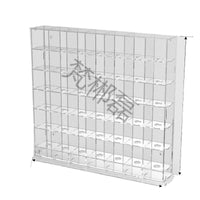 Acrylic Display Case for Golf Balls and Table Tennis Balls, Multi-Grid Storage Rack with Clear Door