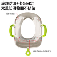 Toddler Toilet Training Seat with Ladder and Soft Cushion for Boys and Girls