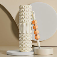 Foam Roller Leg Massager for Muscle Relaxation and Yoga