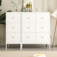 Modern Minimalist Iron Art Sideboard Cabinet with Drawers for Kitchen and Living Room