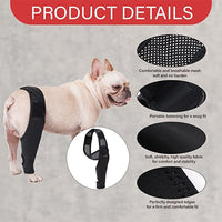 Dog Leg Brace for Injury Recovery and Joint Protection, Anti-Lick Post-Surgery Wrap