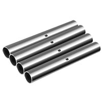 Greenhouse Hoop Frame Connectors, Rust-Resistant Metal Tube Joints for Fiberglass Rods, Garden Plant Support
