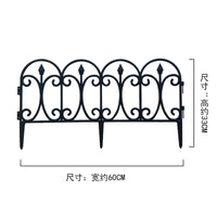 Garden Fence Outdoor Plastic Interlocking Border Edging Decorative Panel for Flower Beds and Pathways