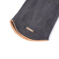 Suede Warm Touchscreen Gloves for Men and Women - Winter Outdoor Cycling Driving Half-Finger Flip-Top Design