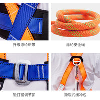 European Standard 5-Point Safety Harness for High-Altitude Work and Climbing