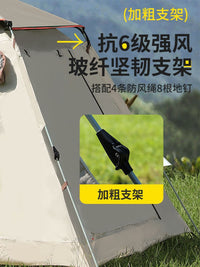 Automatic Inflatable Pop-Up Camping Tent with UV Protection for Outdoor Activities
