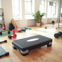 Aerobic Stepper Platform for Home Gym Workouts and Yoga