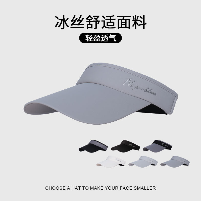 Women's UPF 50+ UV Protection Sun Visor Hat for Outdoor Cycling Beach Vacation