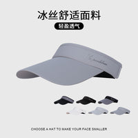 Women's UPF 50+ UV Protection Sun Visor Hat for Outdoor Cycling Beach Vacation