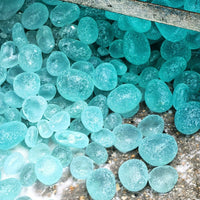 Frosted Glass Pebbles for Fish Tanks and Landscaping