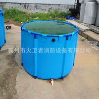 Round Canvas Pond for Koi Fish Farming and Aquaculture