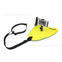 Swimming Kickboard with Camera/Phone Mount and Waterproof Bag for Beginners