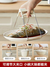 Anti-Scald Bowl and Plate Gripper Set for Kitchen