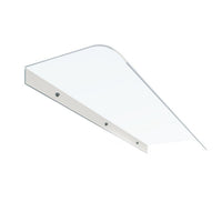 Invisible Polycarbonate Window Awning for Outdoor Rain Protection