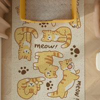 Cat Litter Mat PVC Loop Anti-Slip Pet Mat for Litter Trapping and Home Entrance