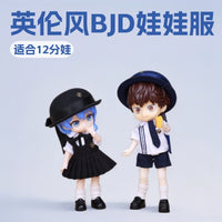 OB11 Doll JK Uniform School Outfit Set for BJD Figures