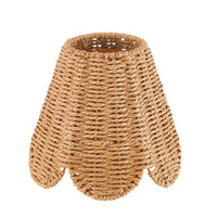 Handwoven Paper Rope Lampshade for Pendant, Wall, Table, and Floor Lamps