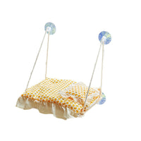 Cat Window Hammock with Suction Cups - Wooden Frame Hanging Bed for All Seasons, Washable