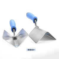 Stainless Steel Corner Trowel for Plastering and Masonry Work - Inner and Outer Corner Tools