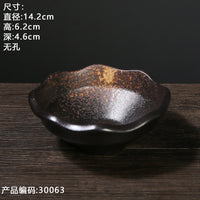 Ceramic Hydroponic Moss Ball Fern Planter with Tray for Desk Decor