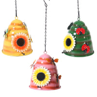 Hanging Iron Bird Feeder for Outdoor Garden and Yard