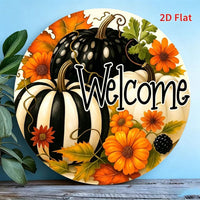 Autumn Maple Leaf Wreath Wooden Craft for Indoor Outdoor Home Decor