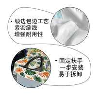 Waterproof Golf Cart Seat Cover, Universal Printed Protective Cushion for Sightseeing Vehicles