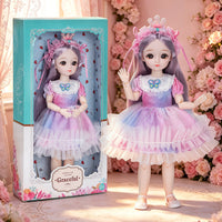 6-inch BJD Doll with Princess Dress Outfit for Girls, 30cm Toy Figure Gift Set