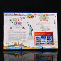 World Travel 68 Countries Commemorative Coin & Banknote Collection Album
