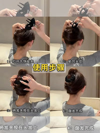 No-Pressure Flat Hair Clip for Updos and Yoga